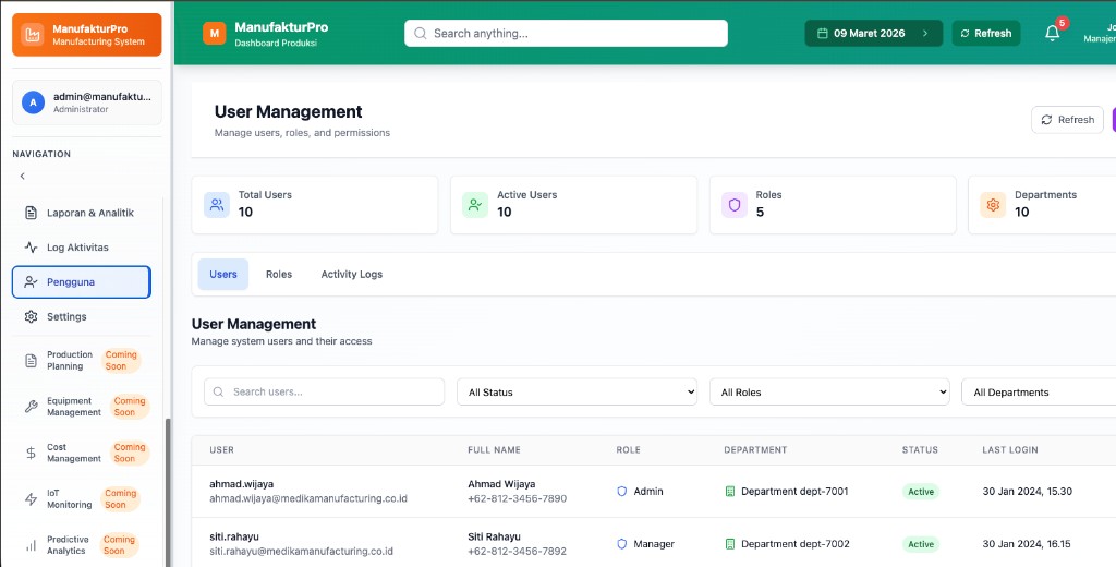 User Management