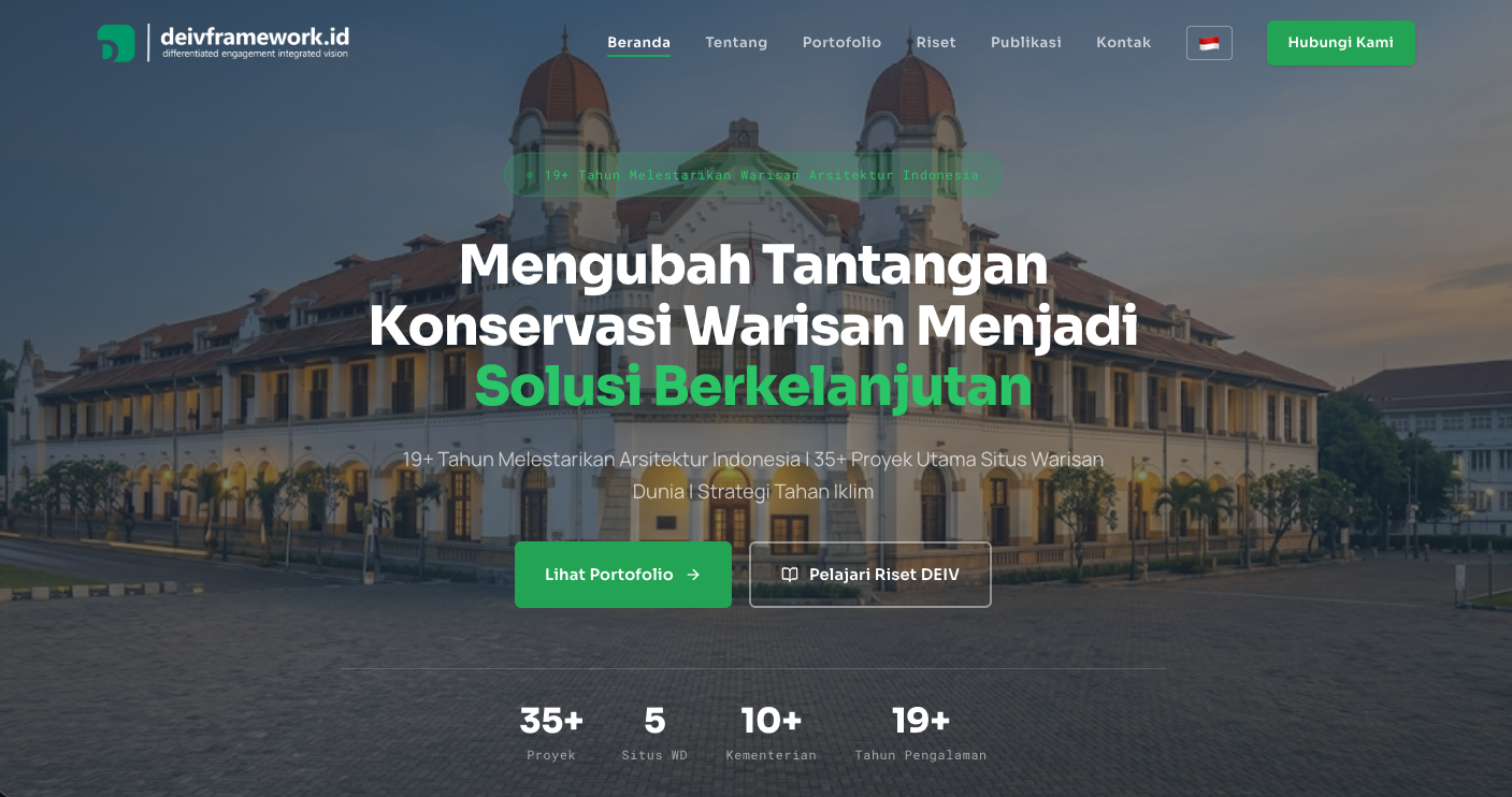 Website Deiv Framework