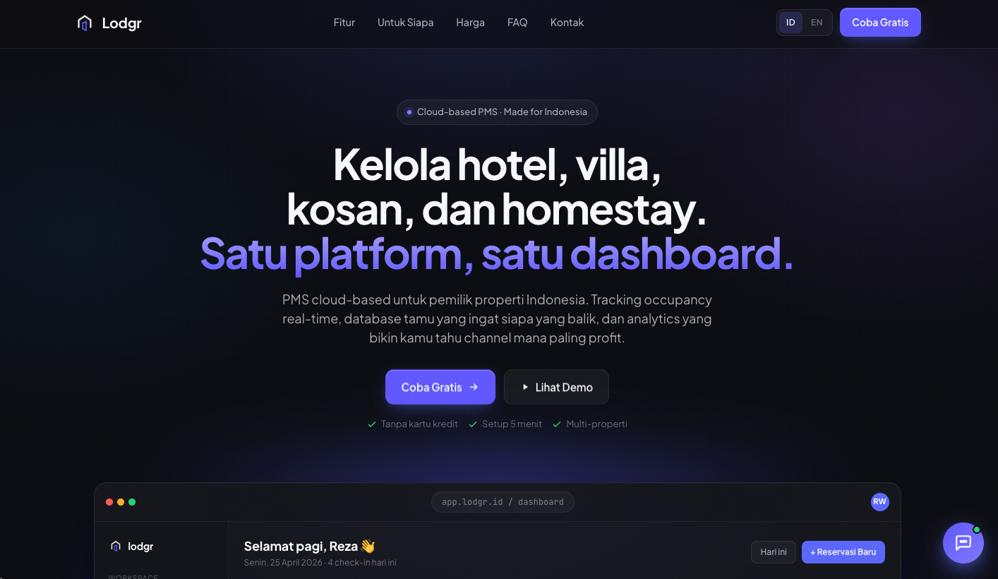 Website Lodgr