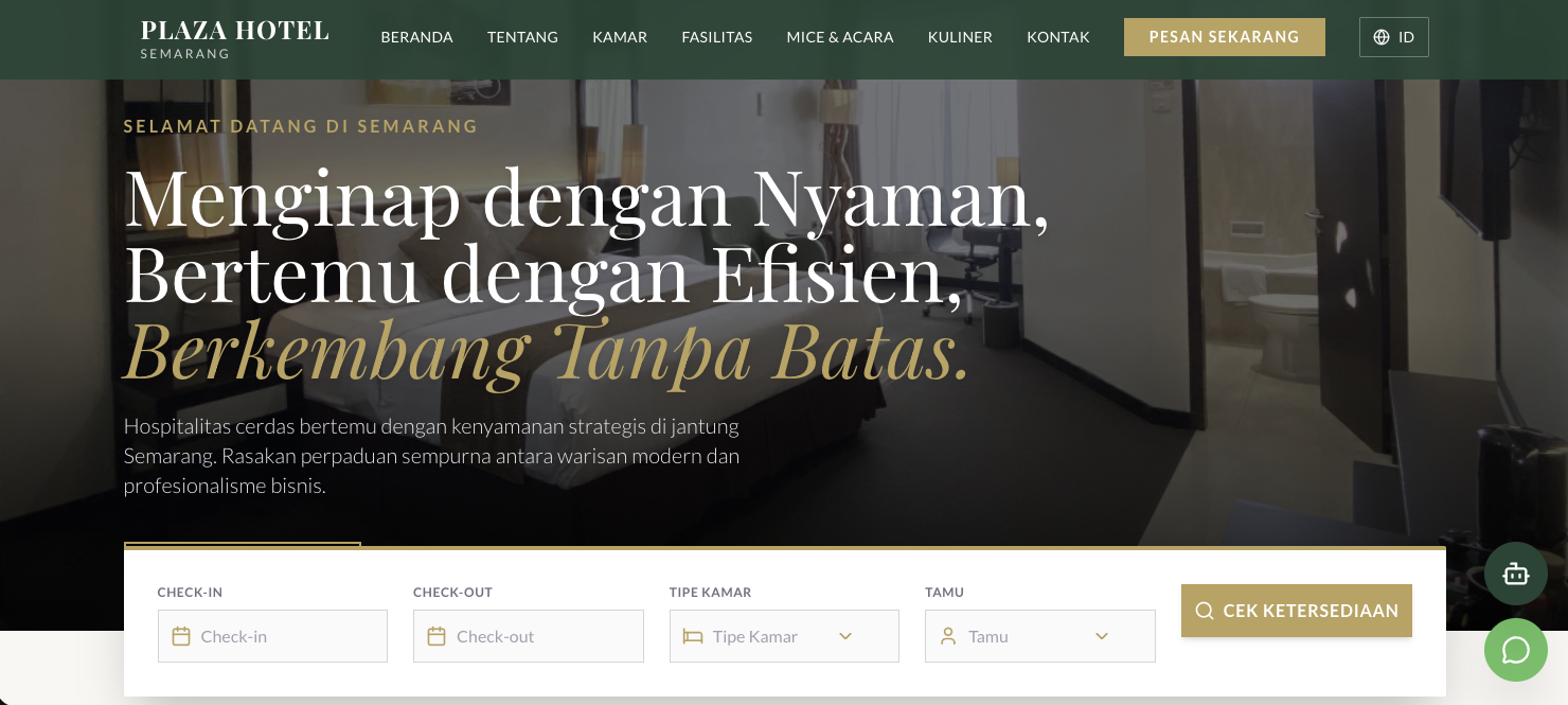 Website Plaza Hotel