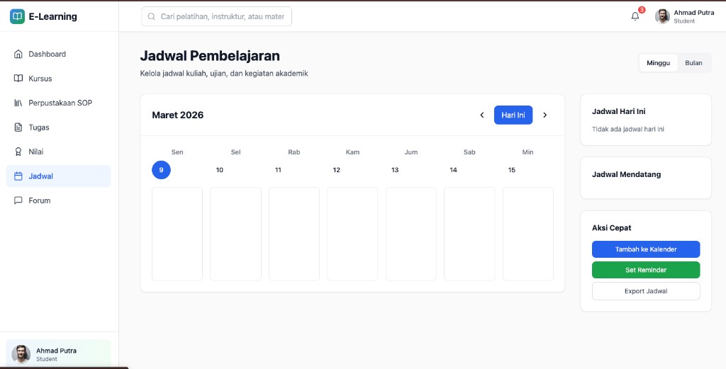 Jadwal