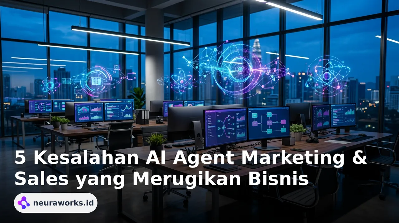 5 Kesalahan AI Agent Marketing & Sales yang Merugikan Bisnis