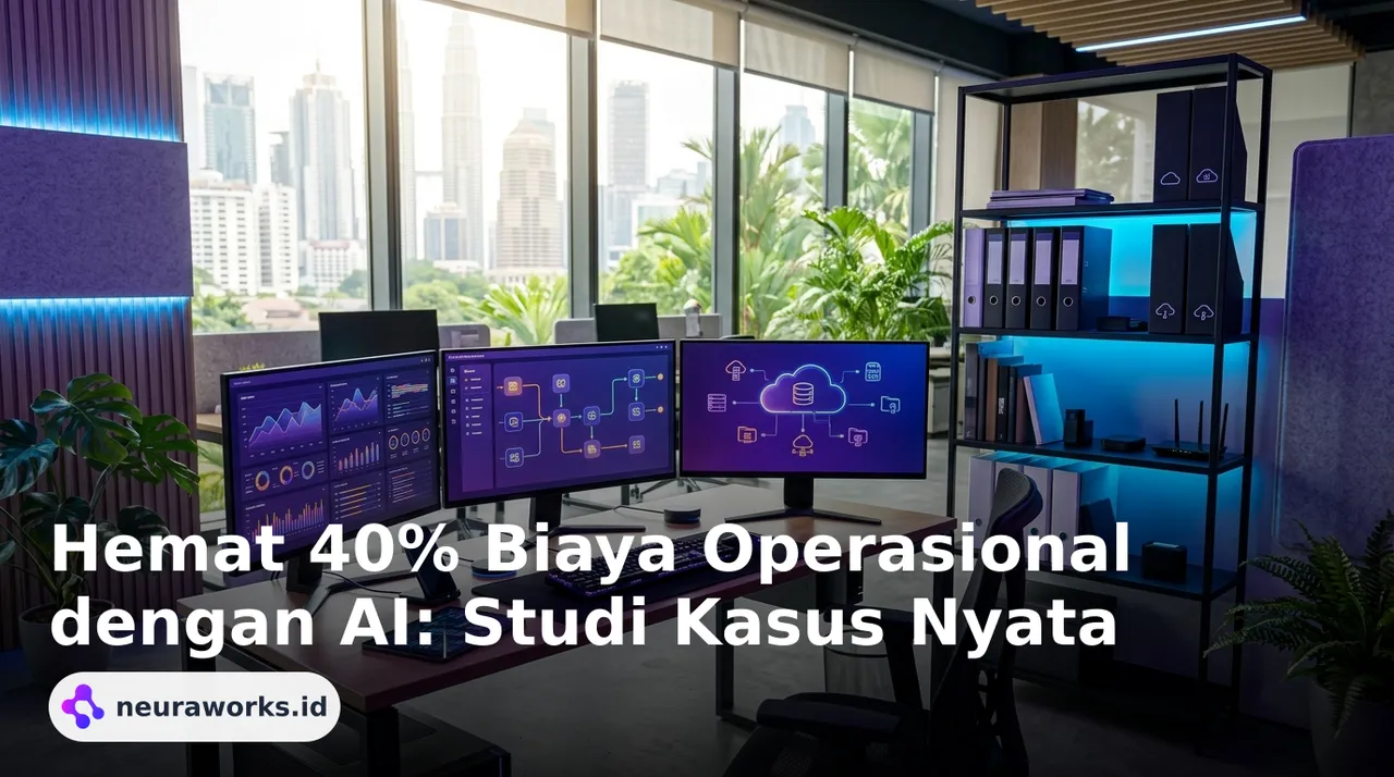 Hemat 40% Biaya Operasional dengan AI: Studi Kasus Nyata