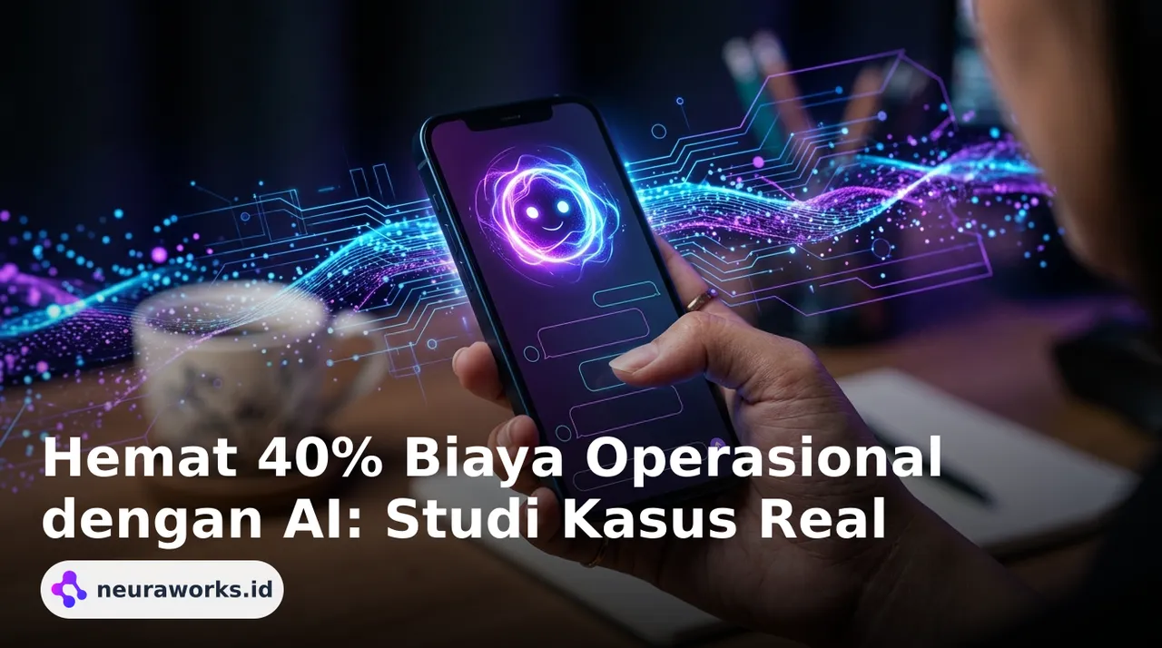 Hemat 40% Biaya Operasional dengan AI: Studi Kasus Real